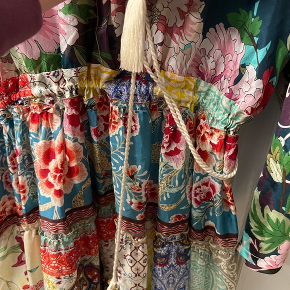 Johnny Was Gigi Patchwork Dress - Picture 7 of 9